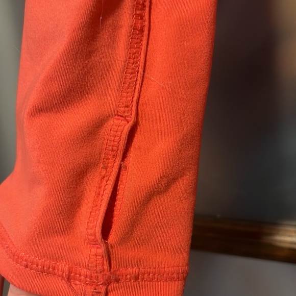 Athletic zipper jacket 🍊 Zella THUMBHOLES flattering cinching - Picture 5 of 8
